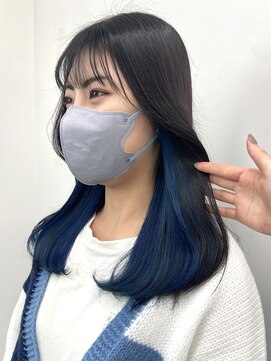アライブ キチジョウジ(ALIVE Kichijoji) ALIVE Kichijoji /　インナーカラー×ブルーカラー