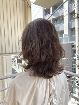 ピリオド 蒲田(Period.) ラテベージュカラー/レイヤーカット