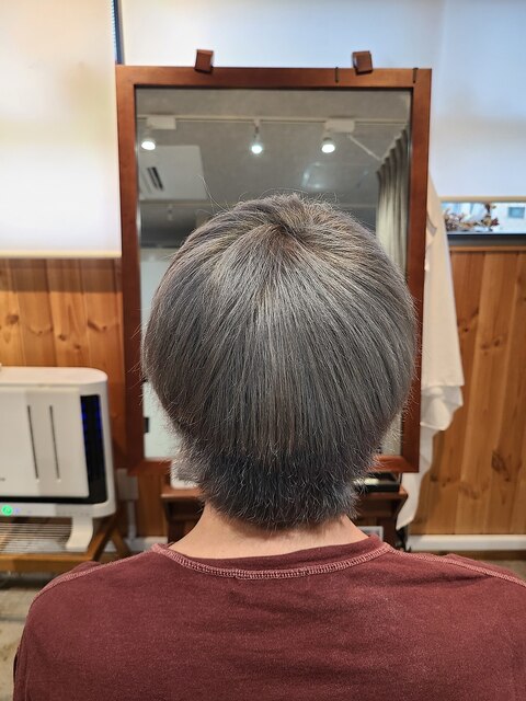 20代30代40代アッシュグレージュダブルカラー