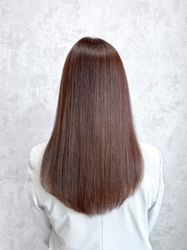 デミヘアー(Demi hair) チョコレートブラウン×ロングヘア