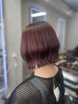 ルフレ 新宿本店1st(Reflet)&nbsp;切りっぱなしボブ/ブラウンカラー