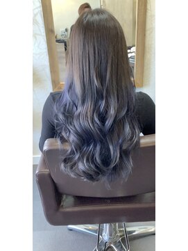 ヘアーズ ルポ(Hair's Repos) ブルーグラデーション