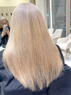 ゼスト フィーノ(ZEST fino) 【木村】韓国風ブリーチカラーで艶髪維持