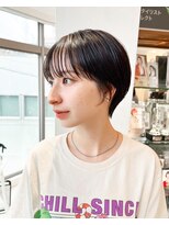 ビファインクーアヴェダ(Be fine coo AVEDA)&nbsp;大人可愛いマッシュショート グレーベージュ 10代/20代/30代