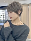 【横浜】ミニウルフレイヤーカット顔周り前髪韓国ショートボブ/