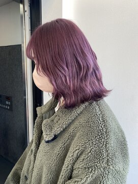 アプリバイリアン 浦和2号店(appri by Rien) ダブルカラー/ピンクバイオレット