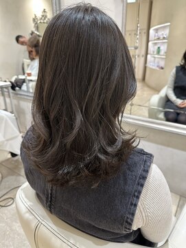 ザックラフィネ(ZACC raffine) 韓国風/髪質改善カラー/トリートメント/オリーブグレージュ