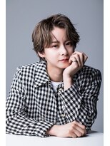 コアテラス(CORE Terrace)&nbsp;メンズカット/ミルクティーベージュカラー/アップバング