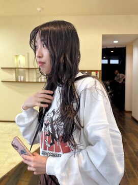 シーク(CEEK NO.4) 暗髪ラベンダーグラデーション