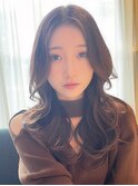 韓国レイヤー/韓国風/顔周り/髪質改善/黒髪/ブリーチなし 立川