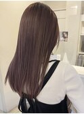 髪質改善×Viva Magenta/ブリーチ1回透明感カラー◇20代30代40代