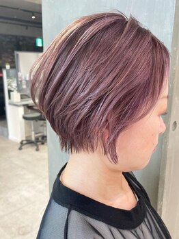 ミューバイケンジ(miu by KENJE)の写真/いつまでも綺麗でいたい大人女性にオススメ◎白髪をカバーしながらオシャレを楽しめます！