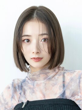 イルハバナ 渋谷(ill HAVANA) 切りっぱなしボブレイヤーボブ顔周りレイヤー艶髪小顔