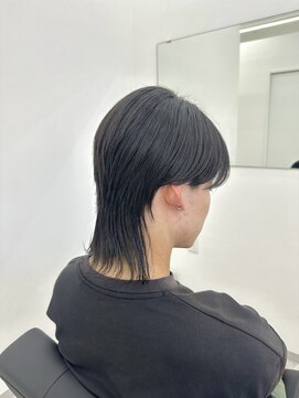 シロ マッシュウルフ/刈り上げ/ツーブロック