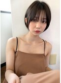 【畑中正敏】オリーブベージュニュアンスパーマウェットヘア