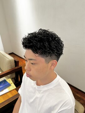 アンソル オブ リシェール(N'SOL of RICHAIR) ベリーショート/ダークアッシュ/ニュアンスパーマ/韓国マッシュ