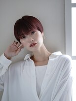 ヘアーメイクパウダー 天王寺寺田町店(Hair make powder)&nbsp;★くびれショート小顔愛されピンクブラウン★20代30代40代50代