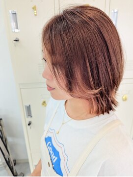 グラム 岡崎北店(gram) 切りっぱなしボブ
