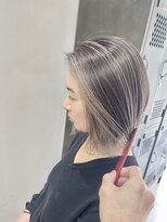 フェリア 渋谷(Feria)&nbsp;【Feria渋谷】フェイスフレーミング/細めハイライト/グレージュ