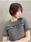 ショートカット/大人キレイ/似合わせ小顔/白髪ぼかし/脱白髪染め