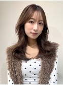 大人っぽさ引き出すくびれヘア韓国レイヤー【横浜】
