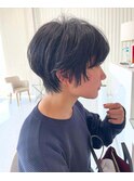 【U Hair】ハンサムショート/簡単スタイリング/20代30代40代