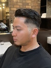 バーバーショップ ネオ セカンド(BARBERSHOP NEO2nd) ミッドフェードサイドパート