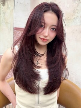 ロンドローズ 名古屋(Lond damaskRose) 美しくふわっと動く大人のレイヤーカット