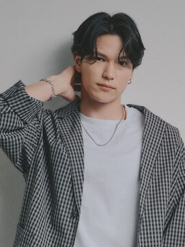 ヘアースペースブルーム プリュス 石橋店(HAIR SPACE BLOOM plus) 石橋/メンズパーマ/ニュアンスパーマ/メンズカット/眉カット