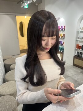 ボタン ハカタ(VOTAN hakata) レイヤーカット/ショコラグレージュ/ロング