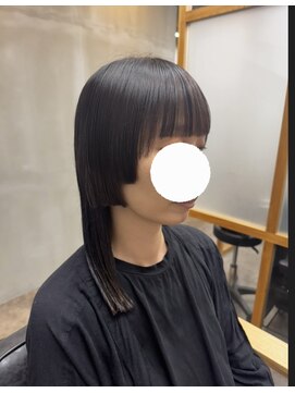 フレーム なんば店(FRAME) デザインカラー×カット