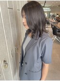 透け感ブラウンベージュ