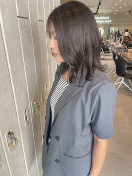 ヘアーエスクールエミュ(hair S. COEUR emu) 透け感ブラウンベージュ