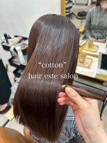 コットン(cotton)&nbsp;髪質改善カラーエステ