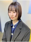 【ステップボブ】立体感×動きのあるヘア