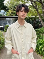 グリーンミドル(GREEN middle)&nbsp;メンズカット/メンズパーマ/メンズショートパーマ/アップバング