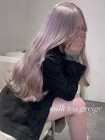 ベレーザ 渋谷(BELEZA)&nbsp;16718ブリーチダブルカラーバーガンディラベンダーパープル