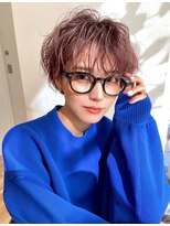 サンドパールス 仙台店(sand PALCE)&nbsp;髪質改善/大人ガーリー/似合わせカット/ショートボブ前髪/仙台