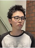 スパイキーショート/アクティブショート/ピンパーマ/メンズ