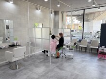 アンドシー ヘア(&C hair)の雰囲気(半個室になっております♪)