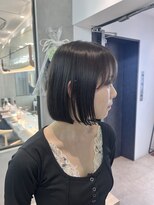 ロンドシエル 横浜(Lond ciel)&nbsp;ヘイリーボブ/前髪/レイヤーカット/小顔/髪質改善/縮毛矯正/横浜