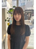トレ(tre.)&nbsp;髪質改善 レイヤースタイル 大人可愛い