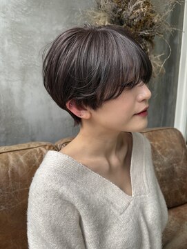 リノア(LINO'a) 【ショートマッシュ　くすみベージュ】