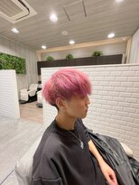 イメージア 青葉台店(IMAGE A)&nbsp;刈り上げマッシュ、ブリーチカラー＠10代＠20代＠30代