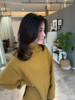 エメ 北花田(Aime)&nbsp;20代30代40代透明感アッシュグレージュ小顔レイヤーカット