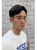ツーブロアップバング