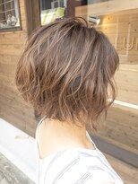 ルーナヘアー(LUNA hair) 『京都 ルーナ』ショートボブ×ハイライトカラー【草木真一郎】