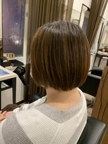 コアフィールフィス(COIFFURE fils)&nbsp;《見附　今町》ママさんショートボブ　ハイトーン