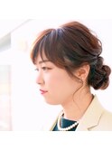 【TRUNK Hair Design 西本】結婚式ヘアアレンジ