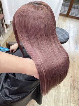 ラヴィキョート(Lavy kyoto) 透明感があるのに色もち長め！！アイスピンクグレージュ